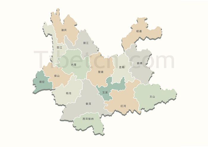 [雲南地圖]2025最全中國雲南省地圖以及雲南旅遊地圖大盤點(高清版)