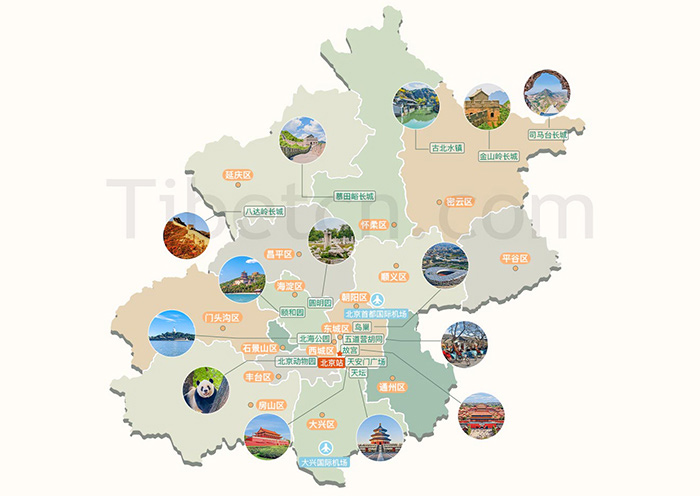 【北京地圖】2025中國北京市地圖及北京旅遊景點地圖大盤點（高清版）